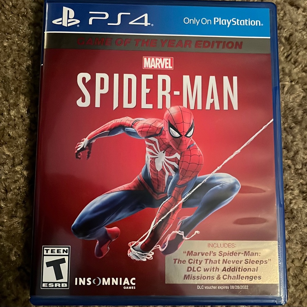 PS4 Spider-Man game